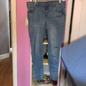 Super stretchy skinny jeans